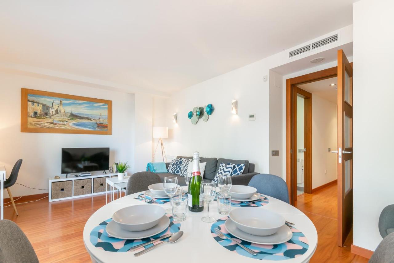 Sant Sebastia Moderno Apartamento A 100 Metros De La Playa Sitges Exterior foto